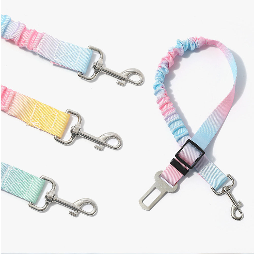 Elastic Dog Car Harness Adjustable Length & Anti-Strain - FriskFable - friskfable
