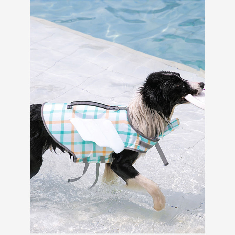 Small Dog life jacket Leash Clip & Multi-Protection - FriskFable - friskfable