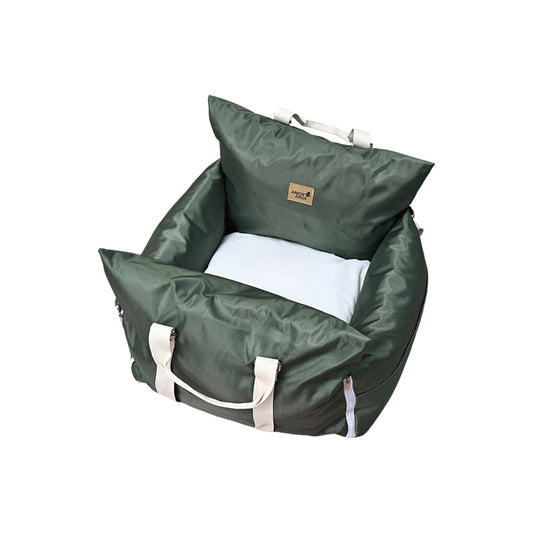 Waterproof 2-in-1 Dog Car Seat & Backpack - Mud/Dirt Resistant & Easy Clean | FriskFable - friskfable